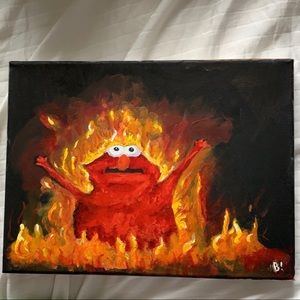 Hellmo painted frame